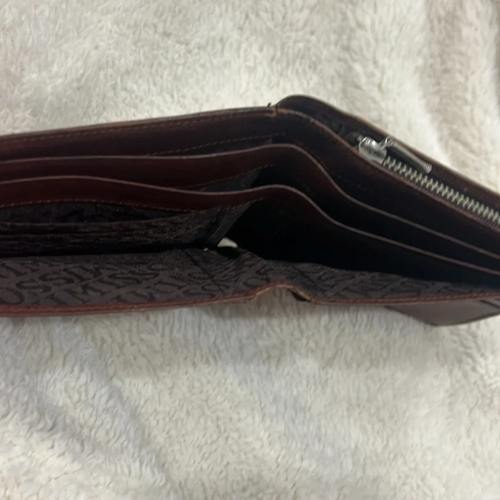 Mens Brown Leather Wallet